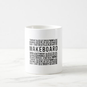 Wakeboard Quote Wakeboarding Wakeboarder Kaffemugg