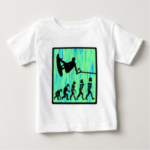 Wakeboard utformade evolution tee shirt