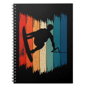Wakeboard Vintage Wakeboarding Anteckningsbok