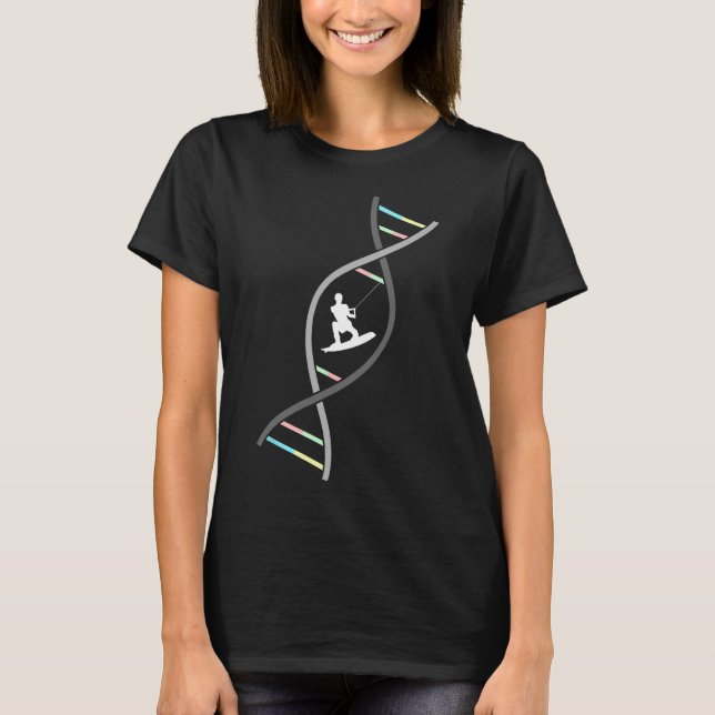 Wakeboard wakeboard fristil Wake Board  T Shirt (Framsida)