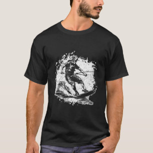 Wakeboard Wakeboard Wakeboardåkare T Shirt