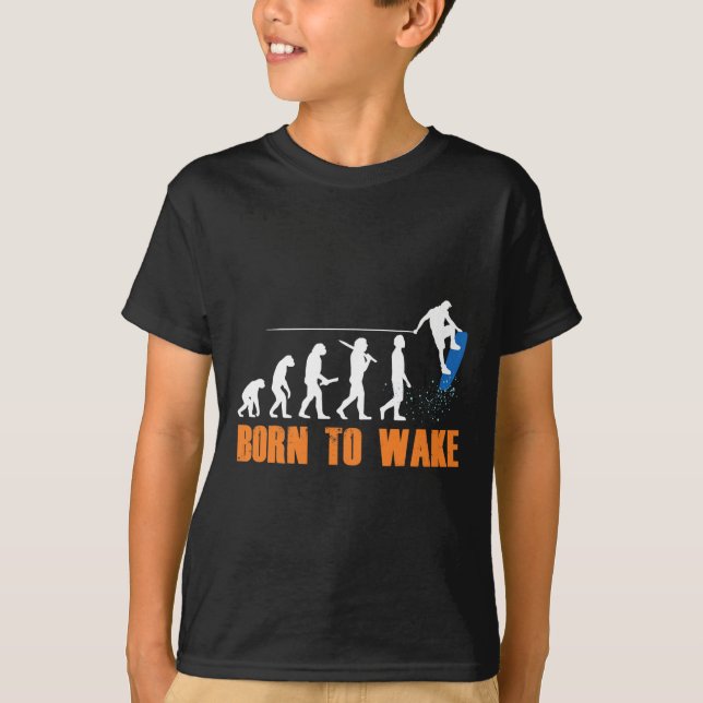 Wakeboard Wakeboardare Wakeboardåkning Freestyle W T Shirt (Framsida)