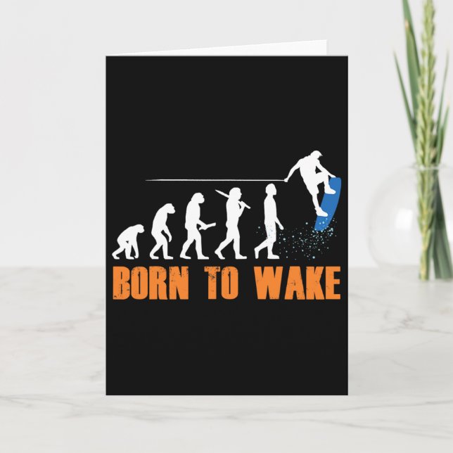 Wakeboard Wakeboardare Wakeboarding Freestyle Wake Kort (Framsida)