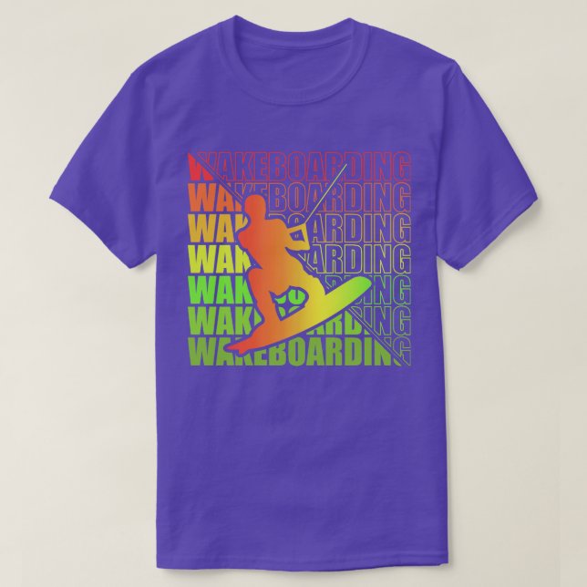 Wakeboard Wakeboarder Wakeboarding Freestyle DNA 5 T Shirt (Design framsida)