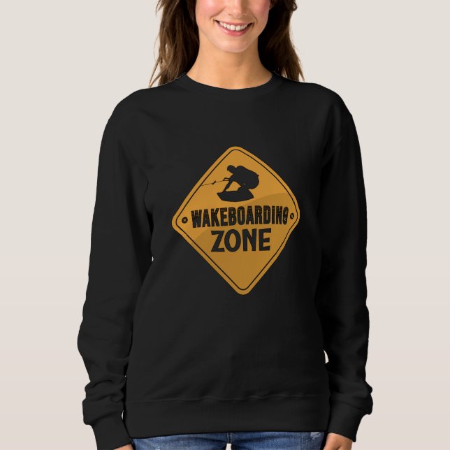 Wakeboard Wakeboarding Zon Wake Wakeboarder T Shirt (Framsida)