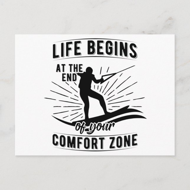 Wakeboard | Waterski Wakeboard Sea Gifts Vykort (Framsida)