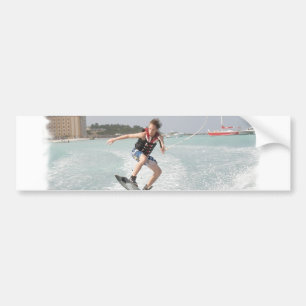 Wakeboarderbanhoppningbildekal Bildekal