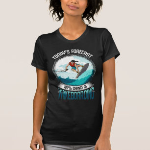 Wakeboarding Forecast Vatten sport Älskare T Shirt