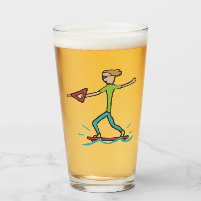 Wakeboarding Glaskopp (Framsida fylld)