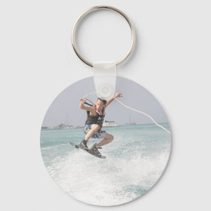 Wakeboarding Keychain Nyckelring