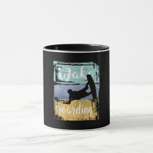 Wakeboarding Retro Wakeboarder Mugg