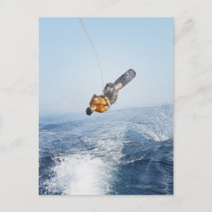 Wakeboarding Stunt Vykort