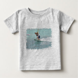 Wakeboarding vändspädbarn T-tröja Tee Shirt