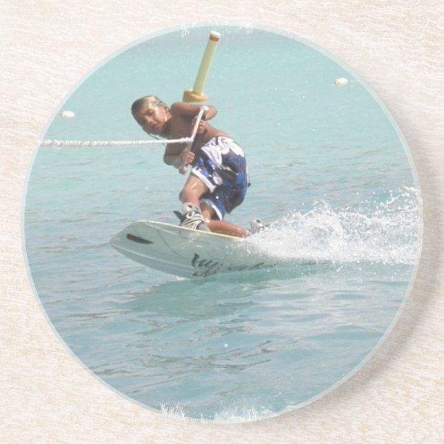 Wakeboarding vändunderlägg underlägg sandsten (Framsidan)