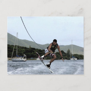 Wakeboarding Vykort