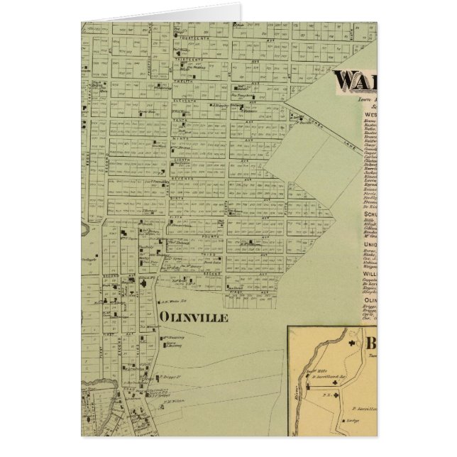 Wakefield, Bronxdale Hälsningskort (Framsidan)