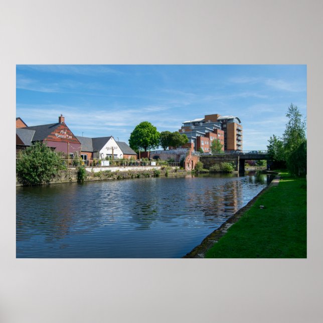 Wakefield Canal Side: Historisk Pub och Lägenheter Poster (Framsidan)