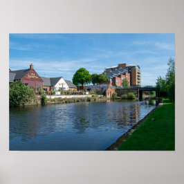 Wakefield Canal Side: Historisk pub och lägenheter Poster