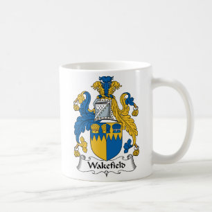 Wakefield familjvapensköld kaffemugg