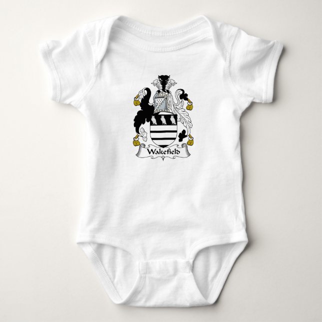 Wakefield familjvapensköld tee shirt (Framsida)