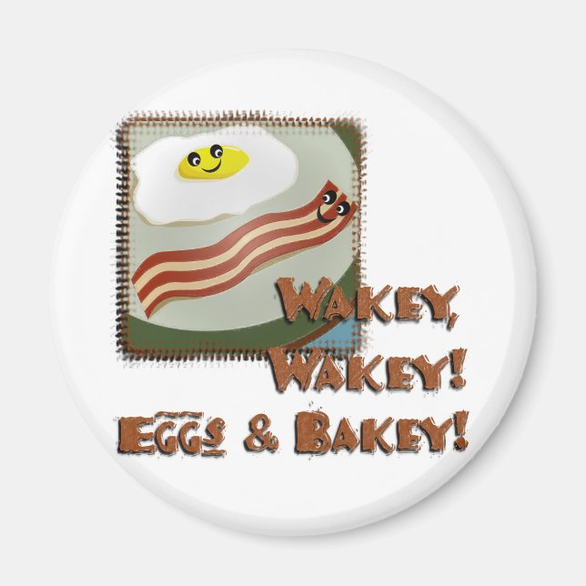 Wakey Eggs & Bakey Magnet (Framsidan)