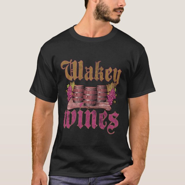 Wakey Viner  T Shirt (Framsida)