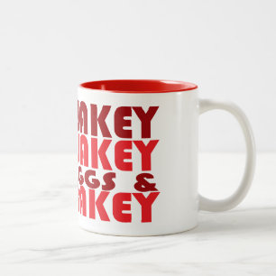 Wakey Wakey ägg och Bakey Två-Tonad Mugg
