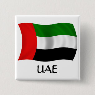 Waking UAE Flagga Knapp