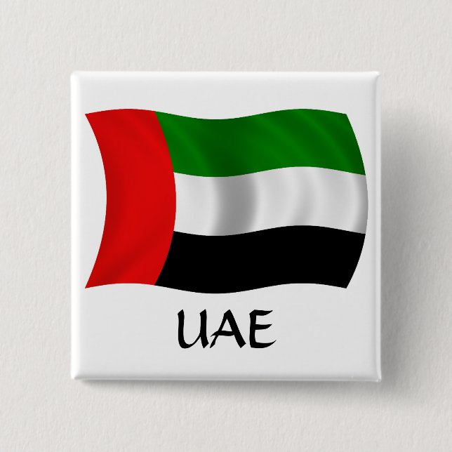 Waking UAE Flagga Knapp (Framsida)