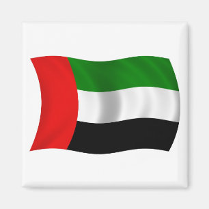 Waking UAE Flagga Magnet