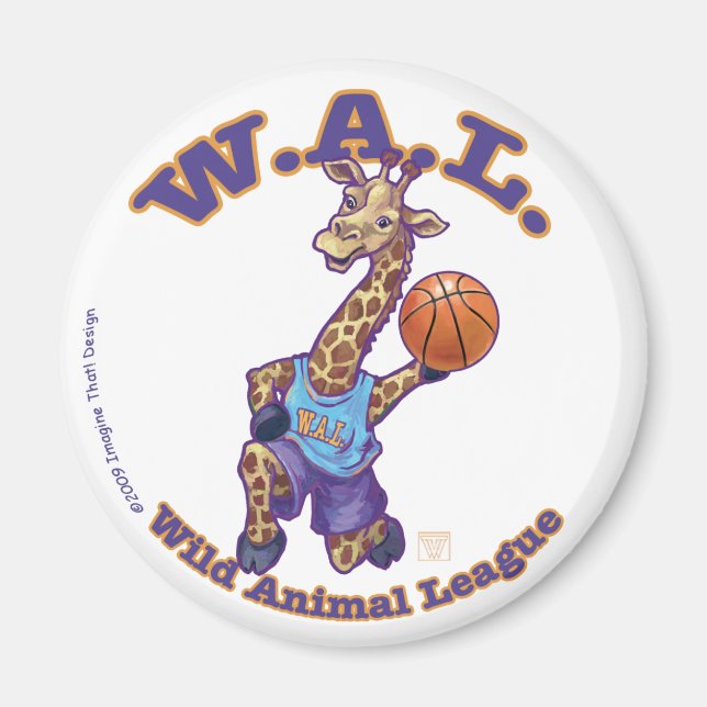 WAL Basketball Magnet (Framsidan)