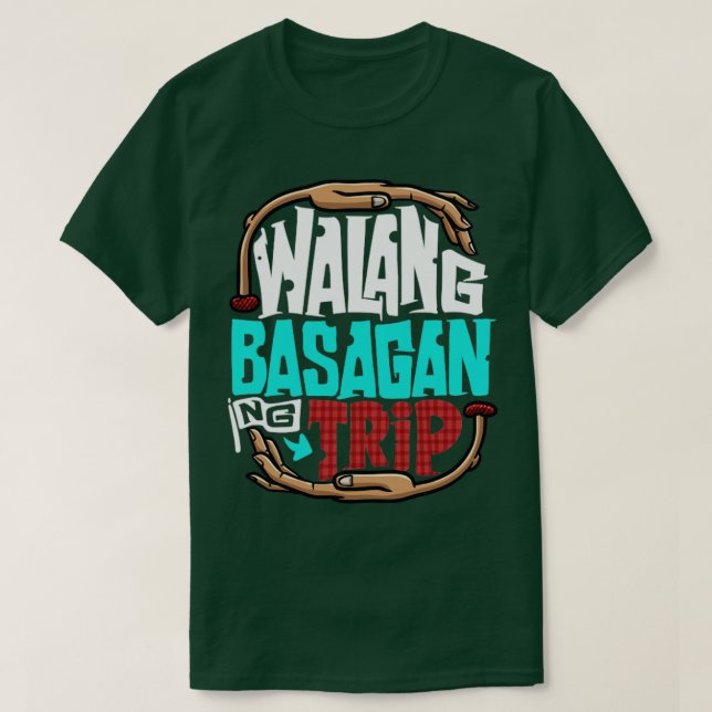 Walang Basagan Ng Resa Funny Pinoy Politik Meme T Shirt (Design framsida)