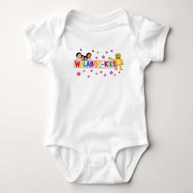 Walbookies barnkläder t shirt (Framsida)