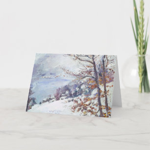 Walchensee i Winter Lovis Corinth Kort
