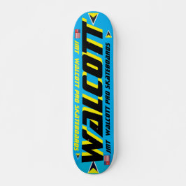 WALCOTT 2 JMT ST LUCIA7 3/4-tums Skateboard Deck