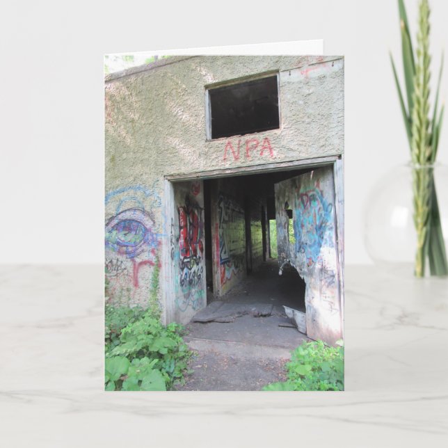 "Walcott Asyl dörr" Födelsedagskort #2 Kort (Framsida)