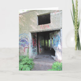 "Walcott Asyl dörr" Födelsedagskort #2 Kort