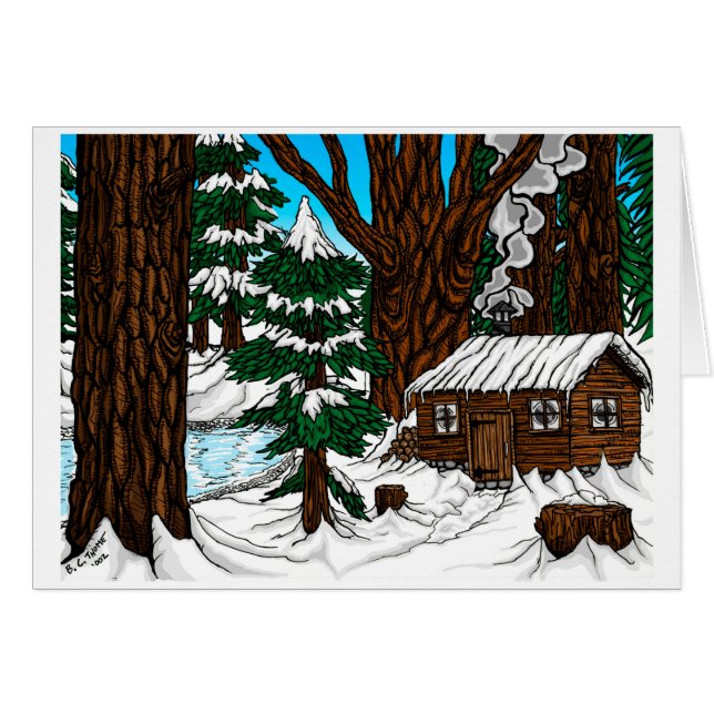 Walden (dag) hälsningskort (Framsidan Horizontal)