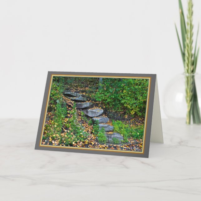 Walden damm: Kliva-Hälsning Kort (Framsida)