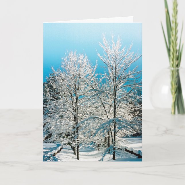 Walden Pond Helgkort (Framsida)