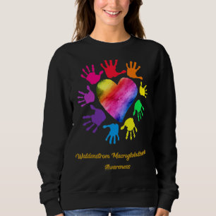 Waldenstrom Macroglobulinemia Awareness Händer T Shirt