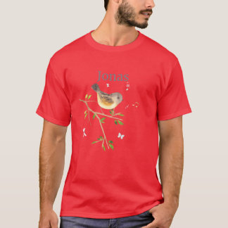 Waldier Bird Namn Jonas vän T Shirt