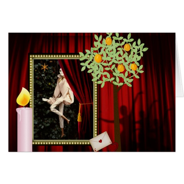 waldolalaballen hälsningskort (Framsidan Horizontal)