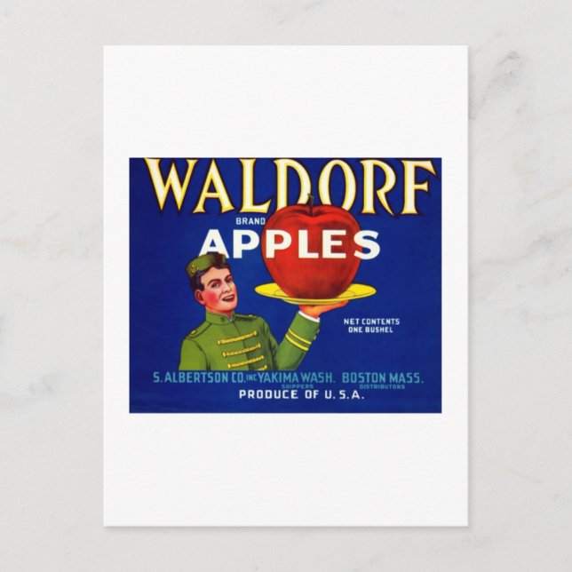 Waldorf Apples Vykort (Framsida)