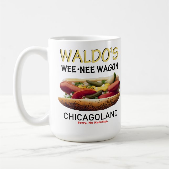 Waldo's Wee Nee Wagon, Wachagoland Kaffemugg (Vänster)