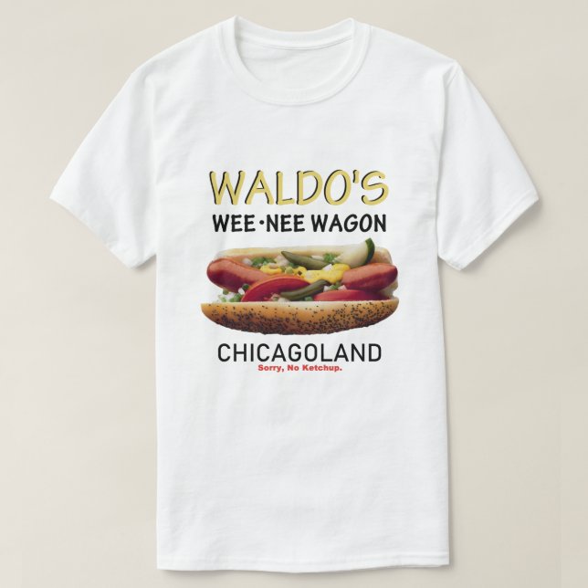 Waldo's Wee Nee Wagon, Wachagoland T Shirt (Design framsida)