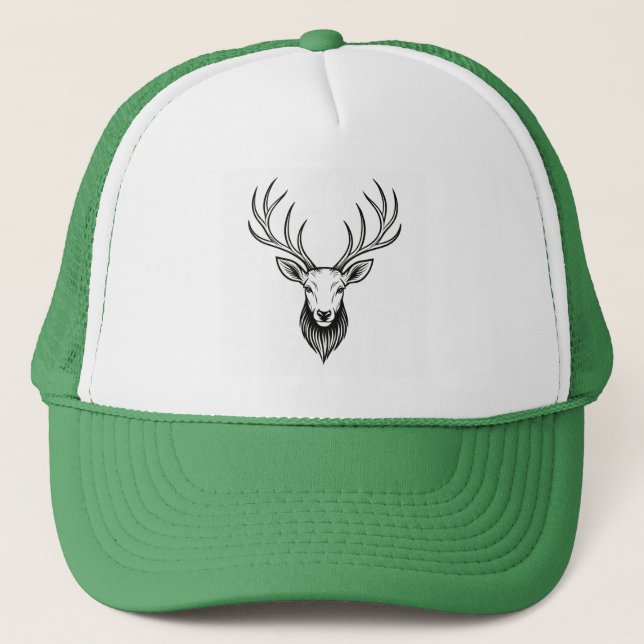 Waldruhe – Cap mit Hirschmotiv Keps (Framsida)