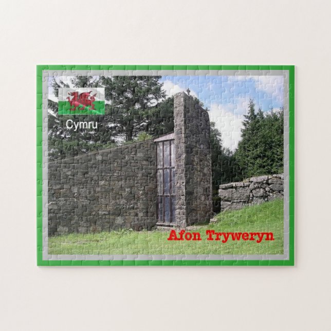 Wales - Afon Tryweryn - Pussel (Horisontell)