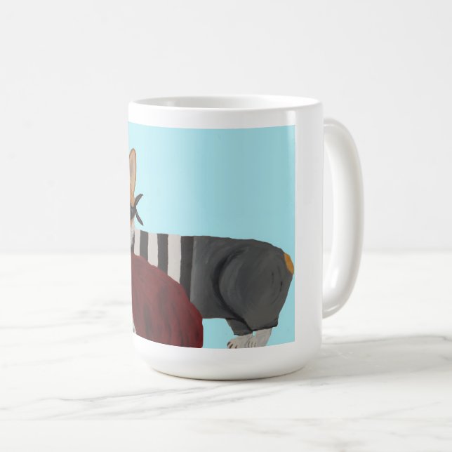 Wales Corgi Godsstöld Inbrottstjuv Mugg (Framsida höger)