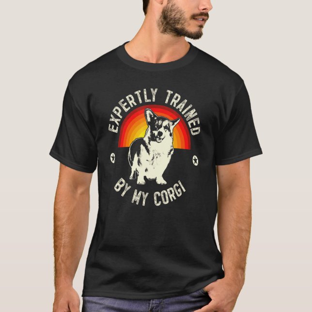 Wales Corgi som säger Pun Citat T Shirt (Framsida)